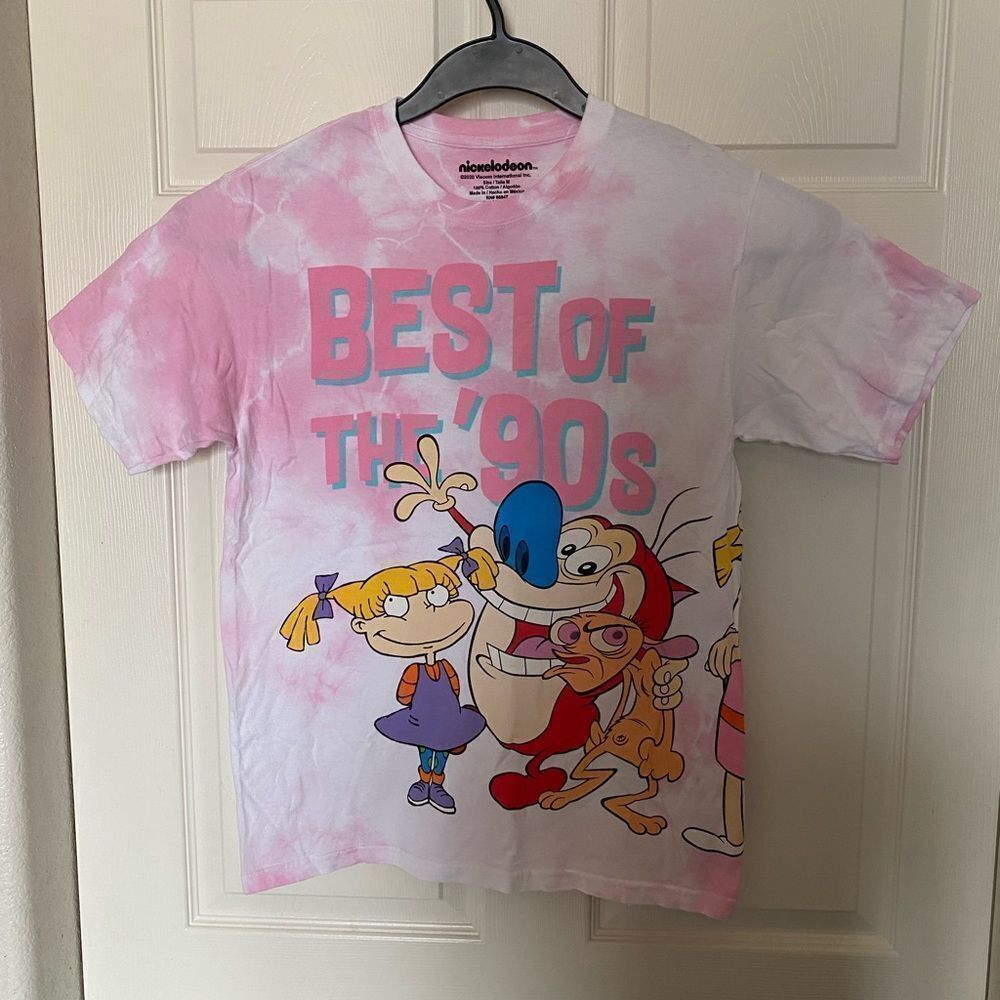NICKELODEON Best of The 90’s TieDye T-Shirt Size M  NWOT